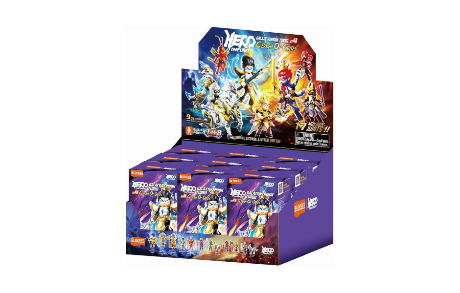 Blokees Model Kits - Hero Infinity (Blind box) 85029 - Galaxy Version Turbo (GVT) 04 - Clash of Gods